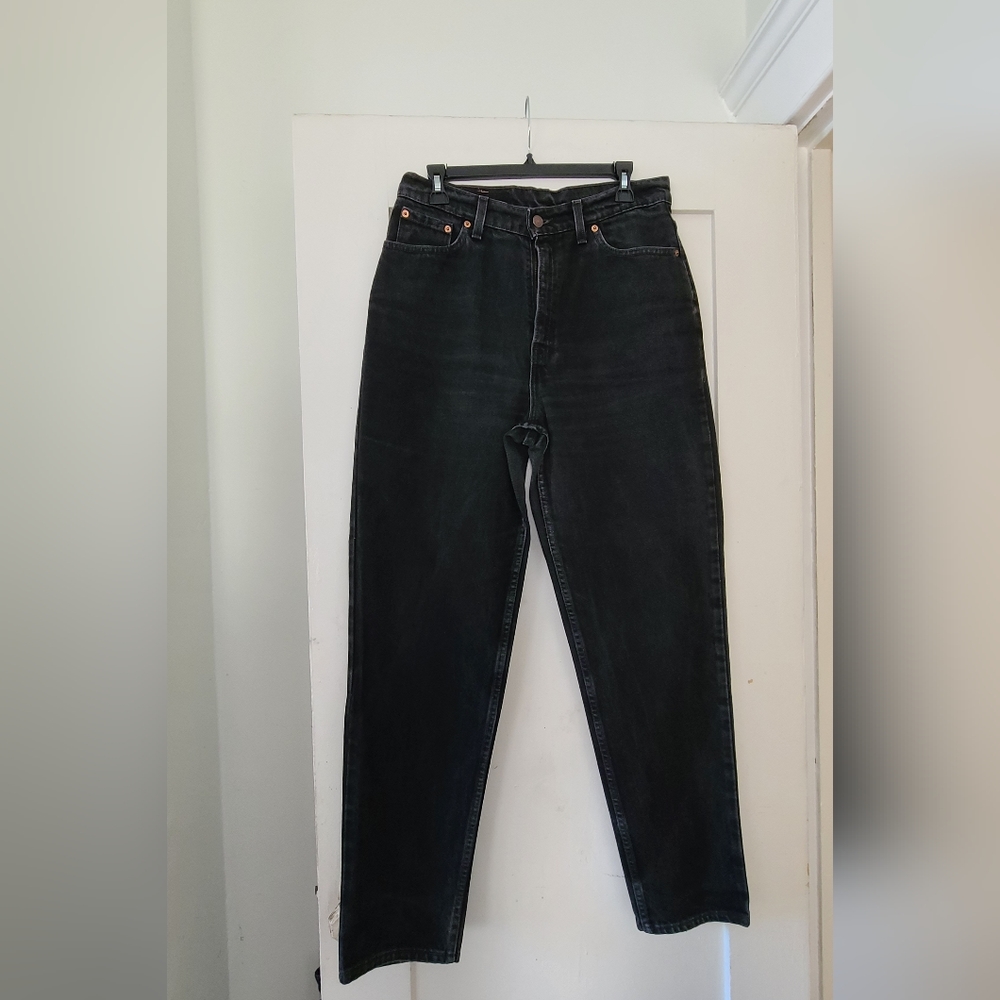 Vintage Levi's 521 Tapered Fit Tapered Leg Women's Jeans Size 14 Medium